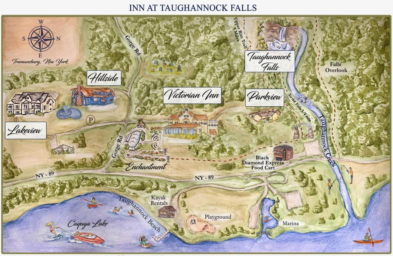 Inn At Taughannock Falls Ithaca Eksteriør billede